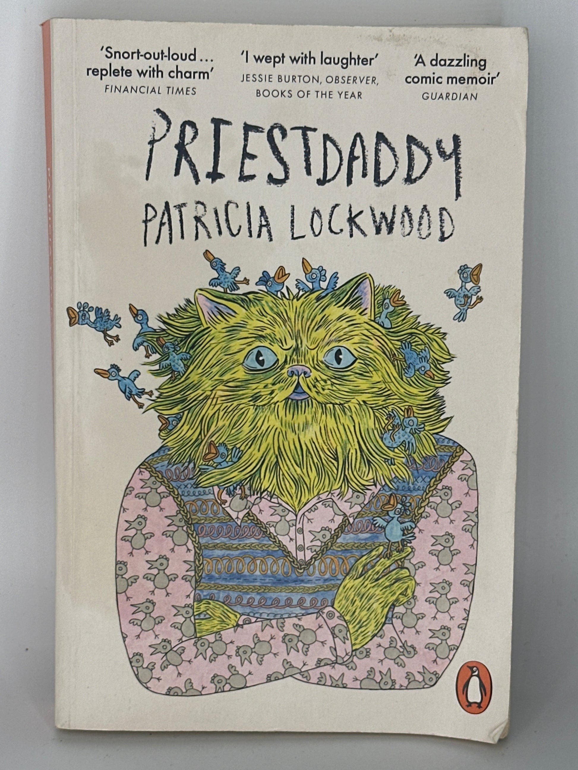 Patricia Lockwood Priestdaddy actual front cover used books