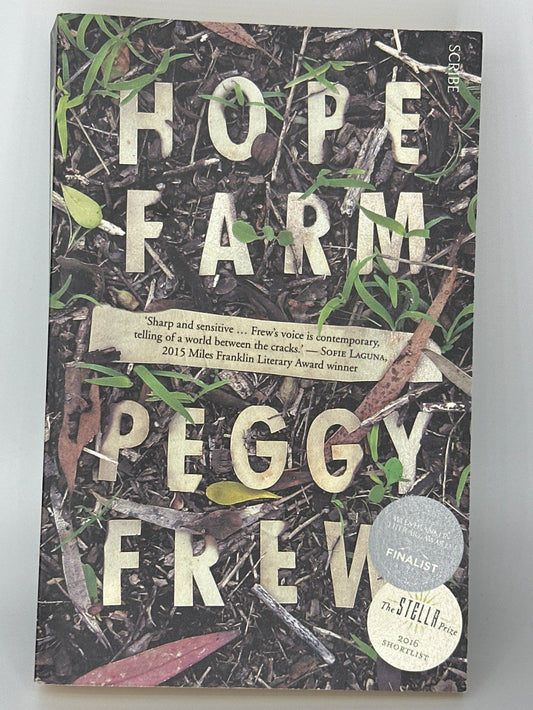 Peggy Frew Hope Farm actual front cover used books