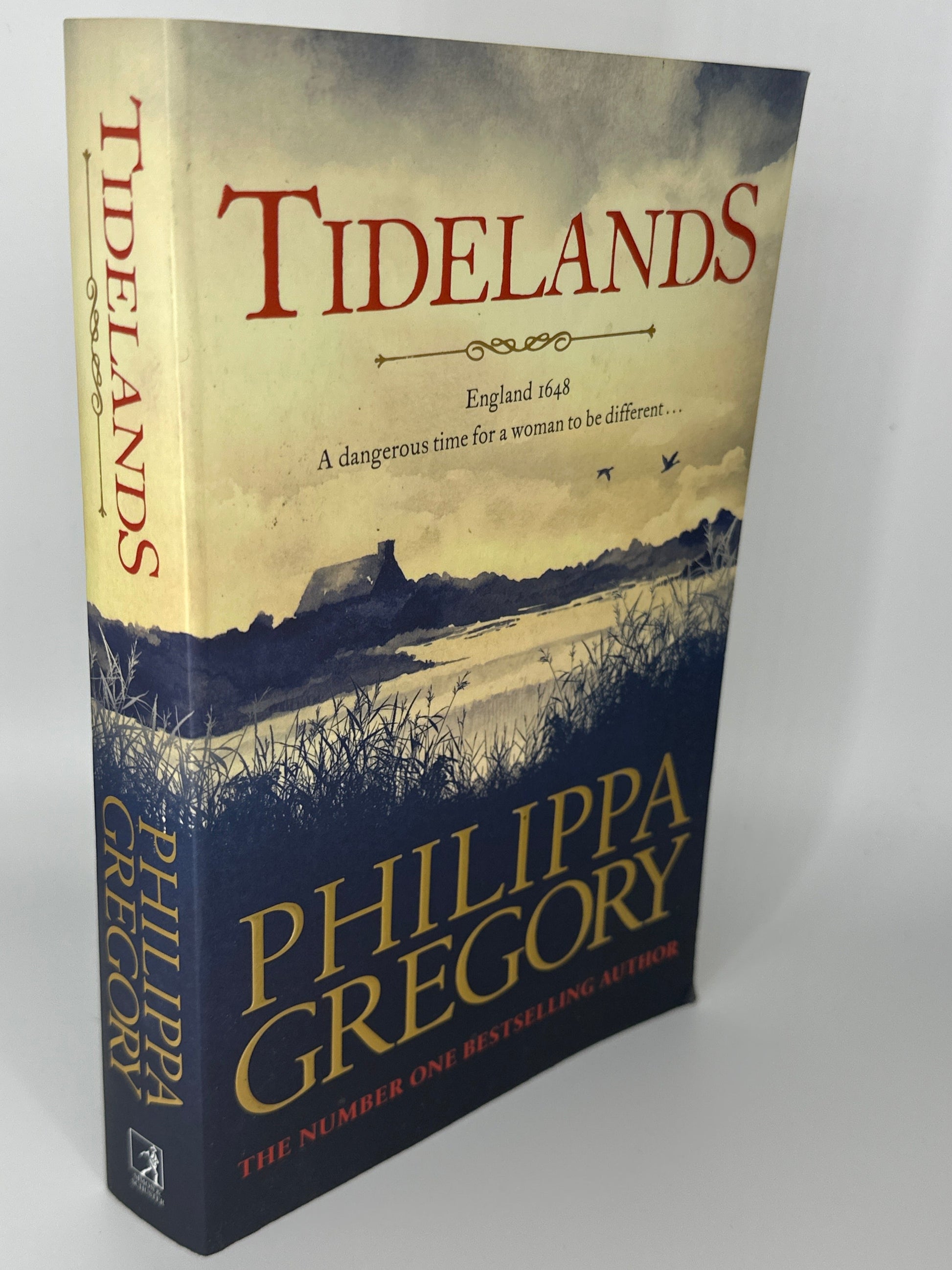 Phillippa Gregory Tidelands actual spine used books