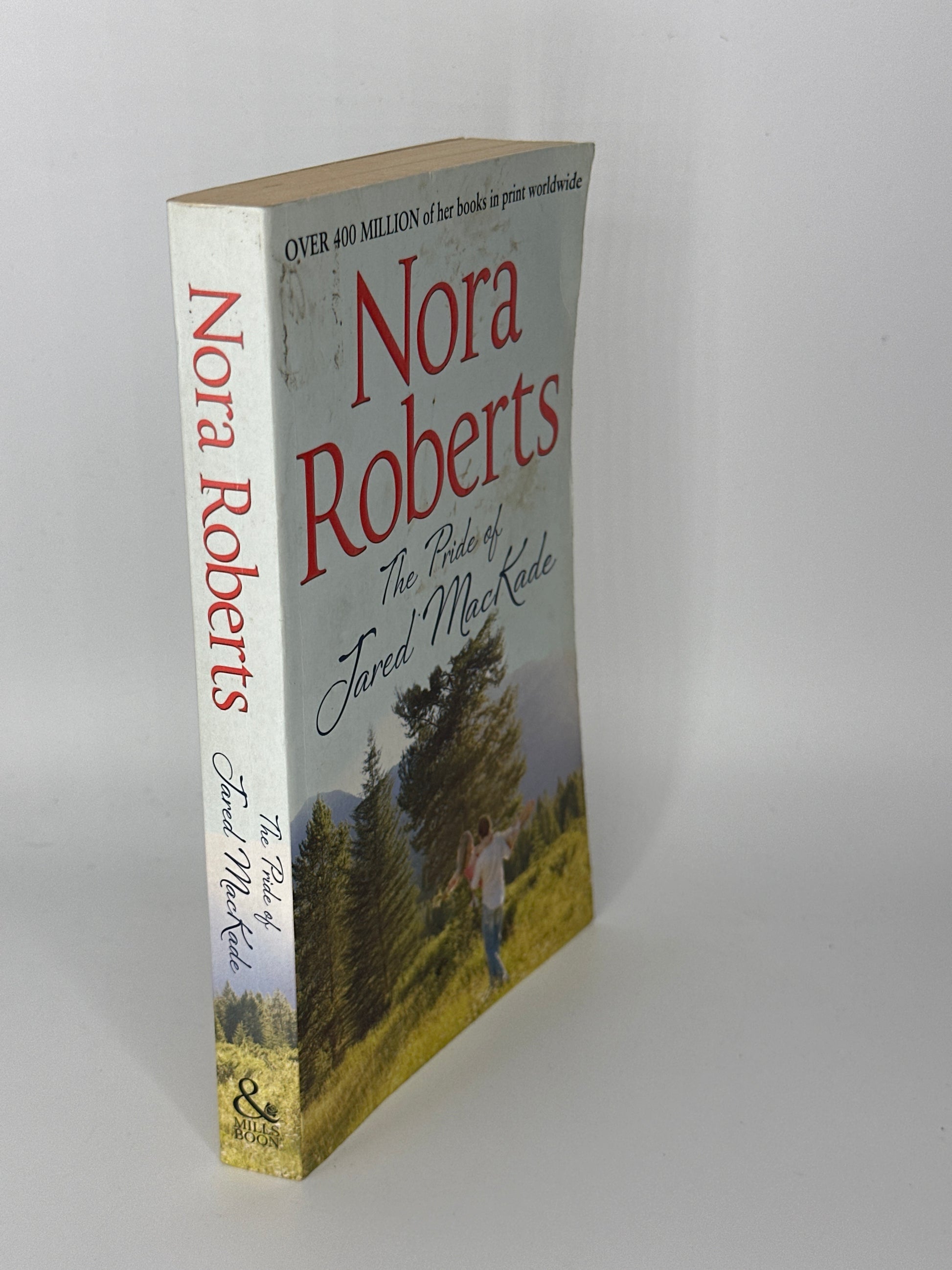 Nora Roberts Pride Of Jared Mackade spine used books