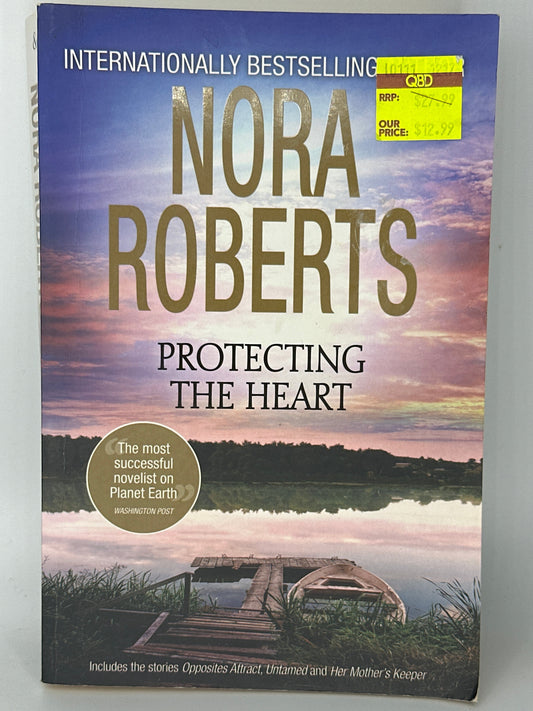 Nora Roberts Protecting the Heart front cover used books