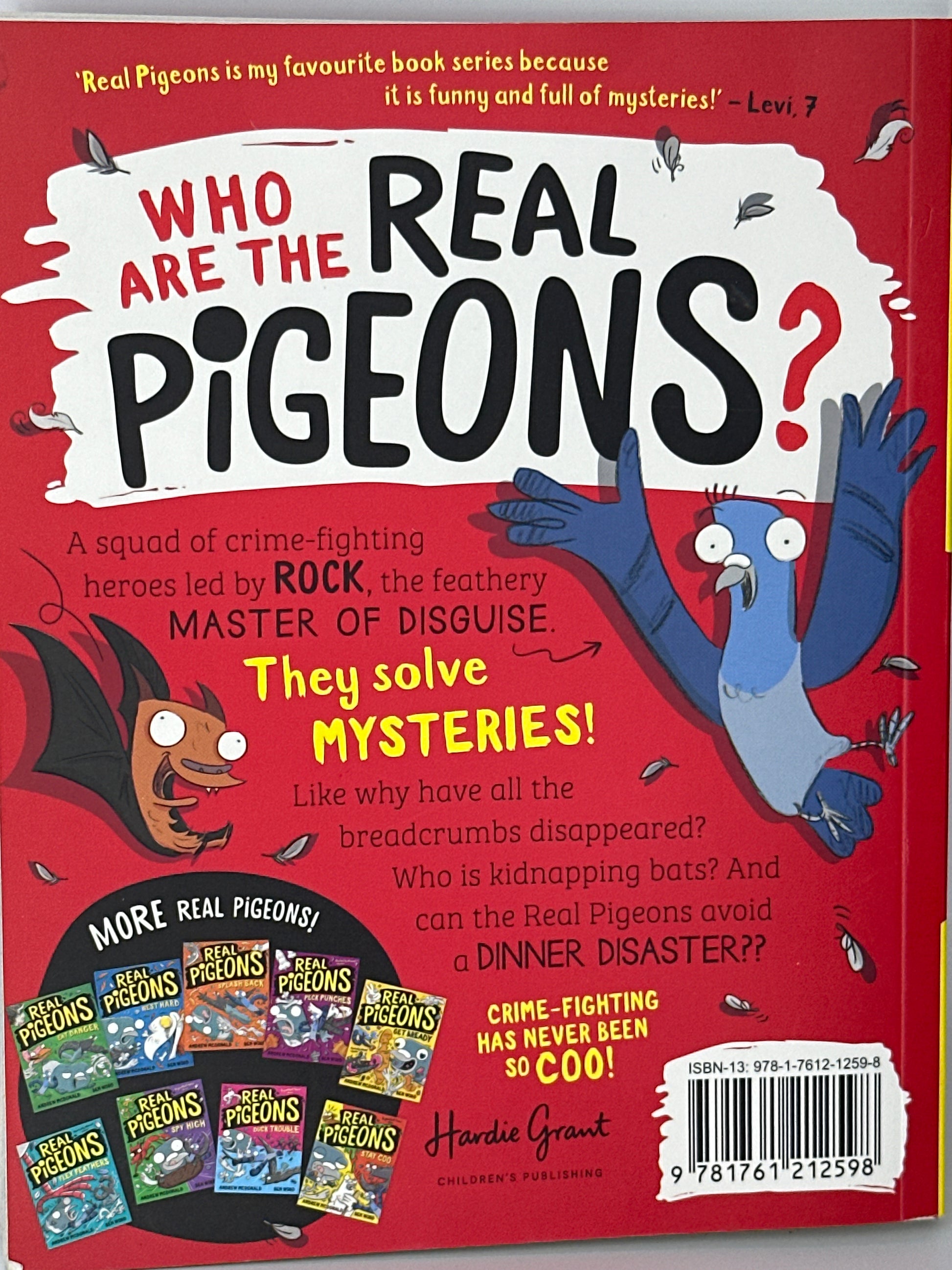 Real Pigeons Fight Crime: 3D Coo-llector's Edition back cover image