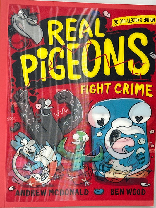 Real Pigeons Fight Crime: 3D Coo-llector's Edition front cover image