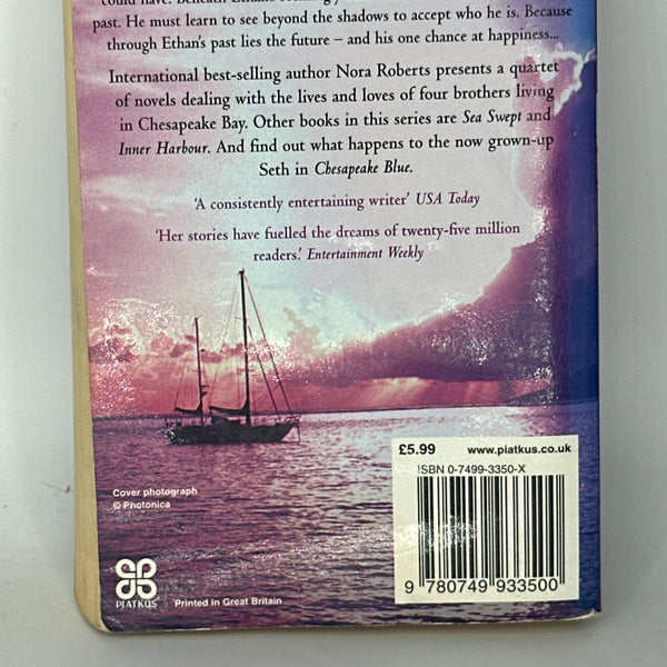 Nora Roberts Rising Tides back cover used books