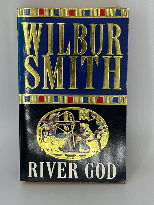 River God Wilbur Smith front cover used books