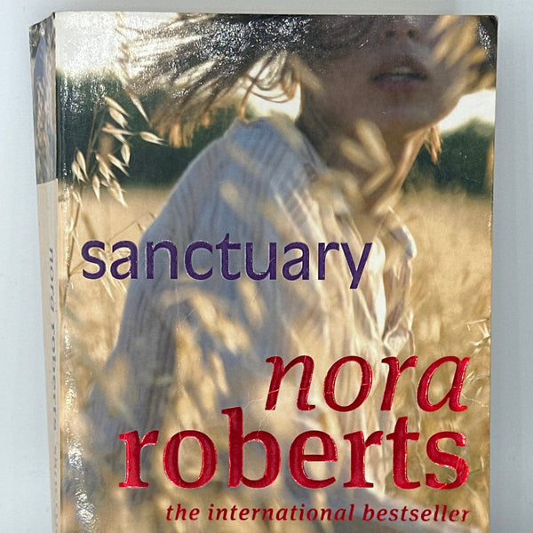 Nora Roberts Sanctuary front cover used books