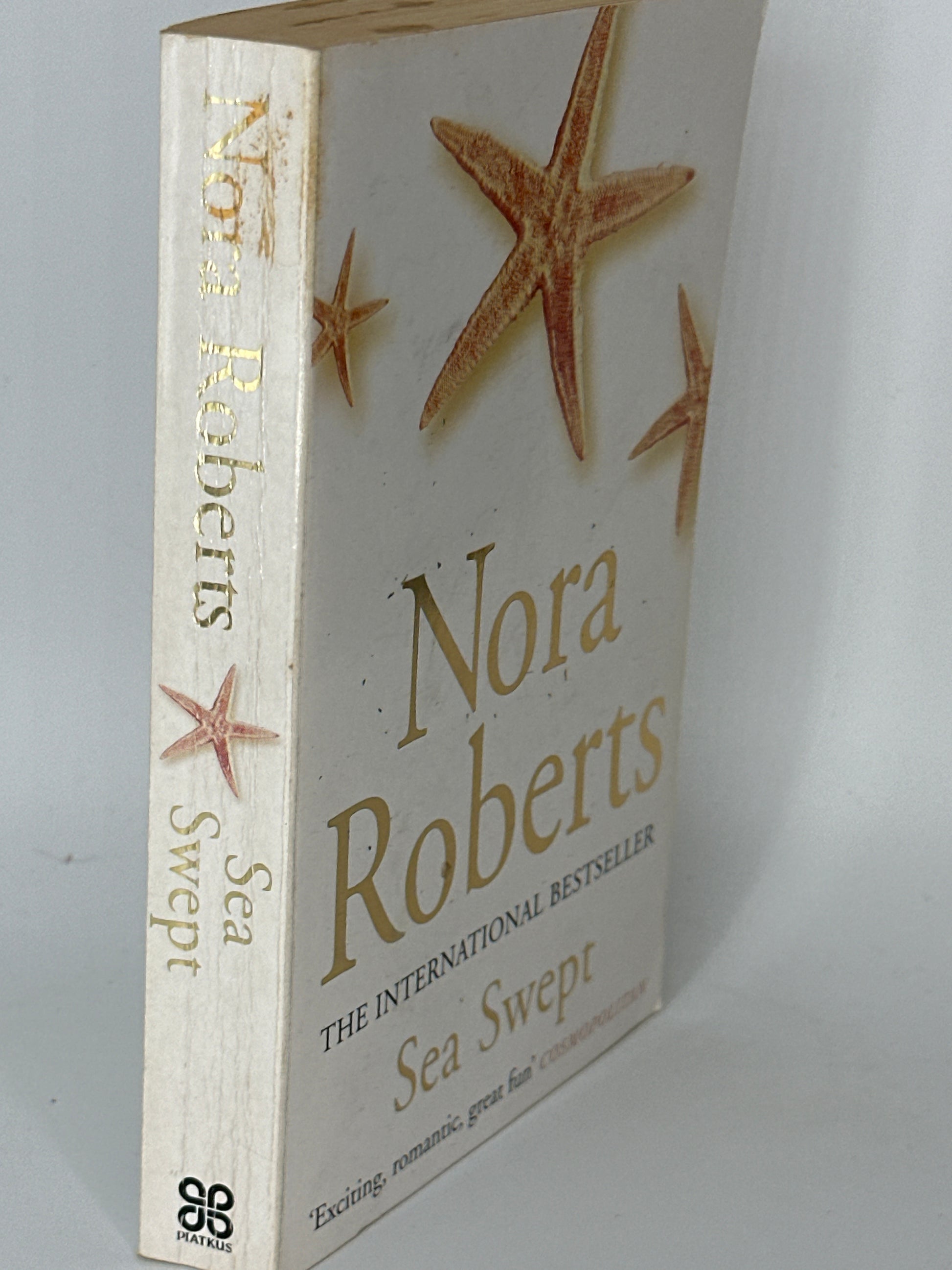 Nora Roberts Sea Swept spine used books