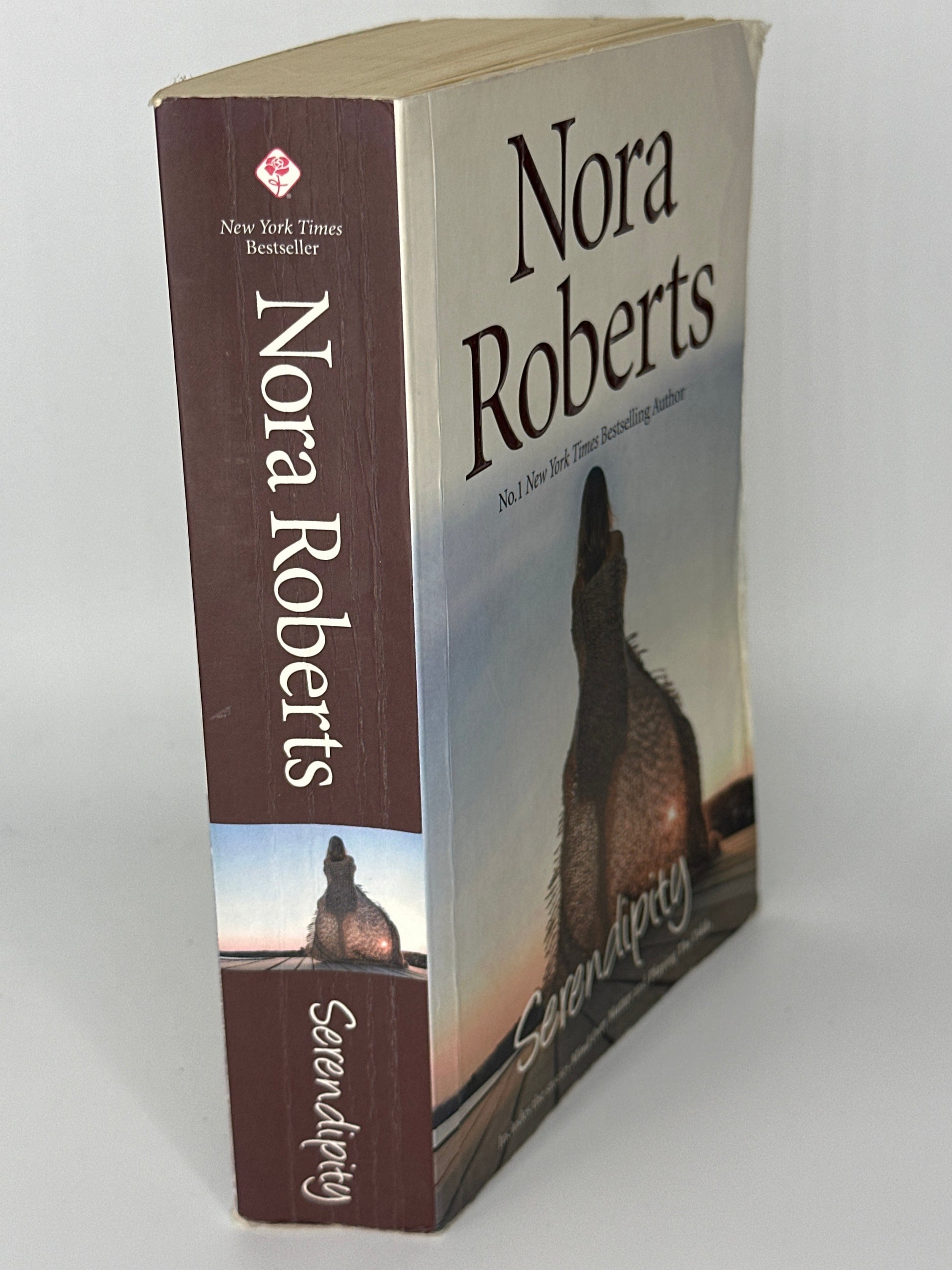 Nora Roberts Serendipity spine used books