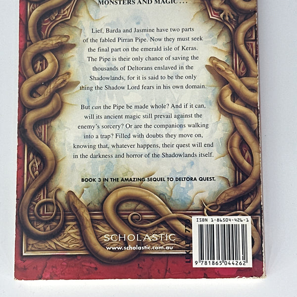 The Shadowlands (Deltora Shadowlands, #3) back cover image