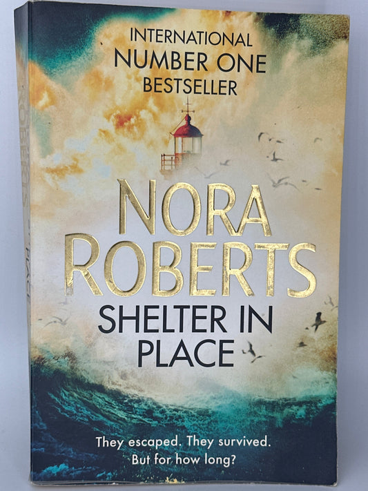 Nora Roberts Shelter in Place front cover used books