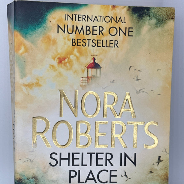 Nora Roberts Shelter in Place front cover used books