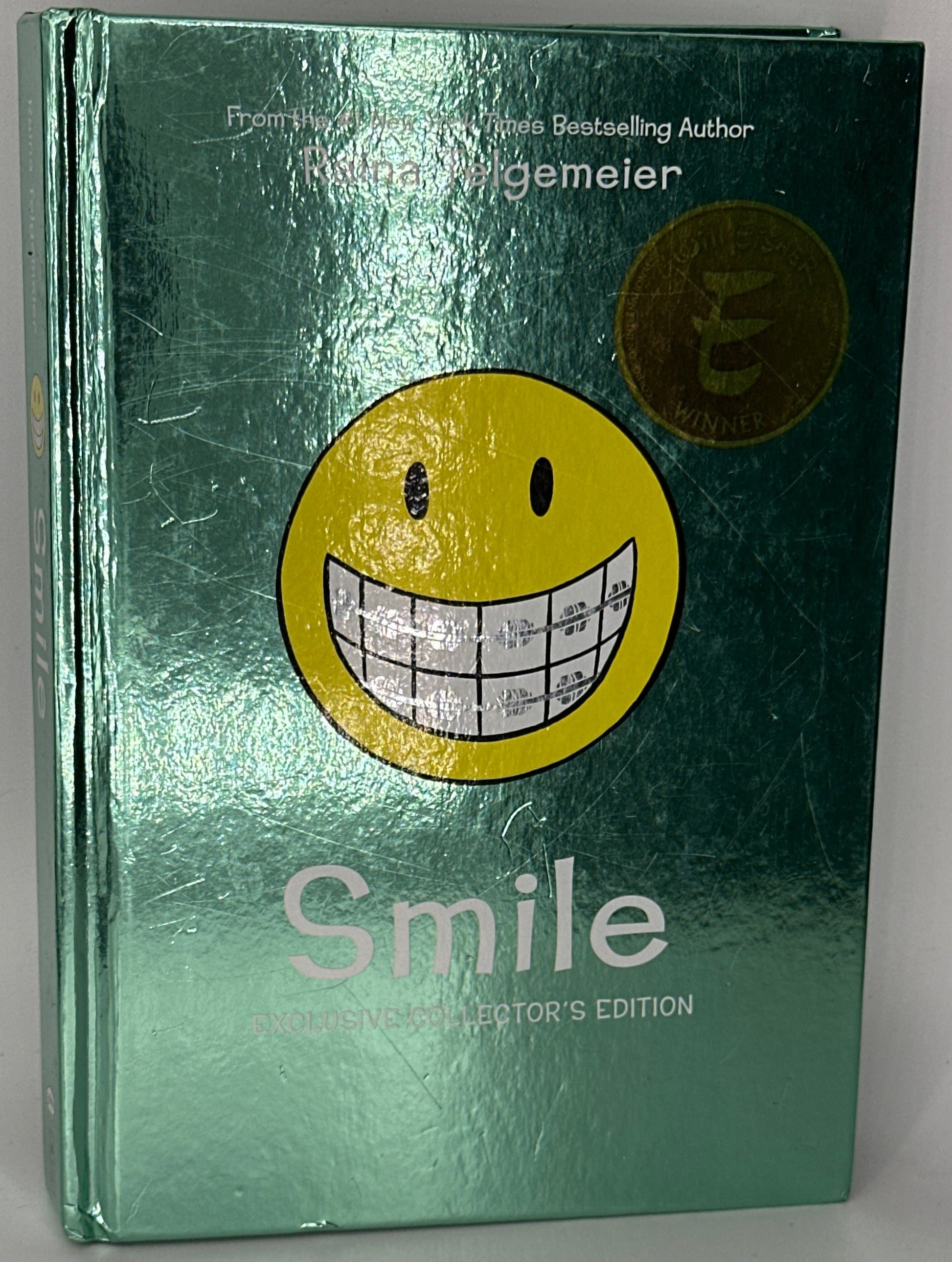 Raina Telgemeier Smile Collector's Edition front cover used books