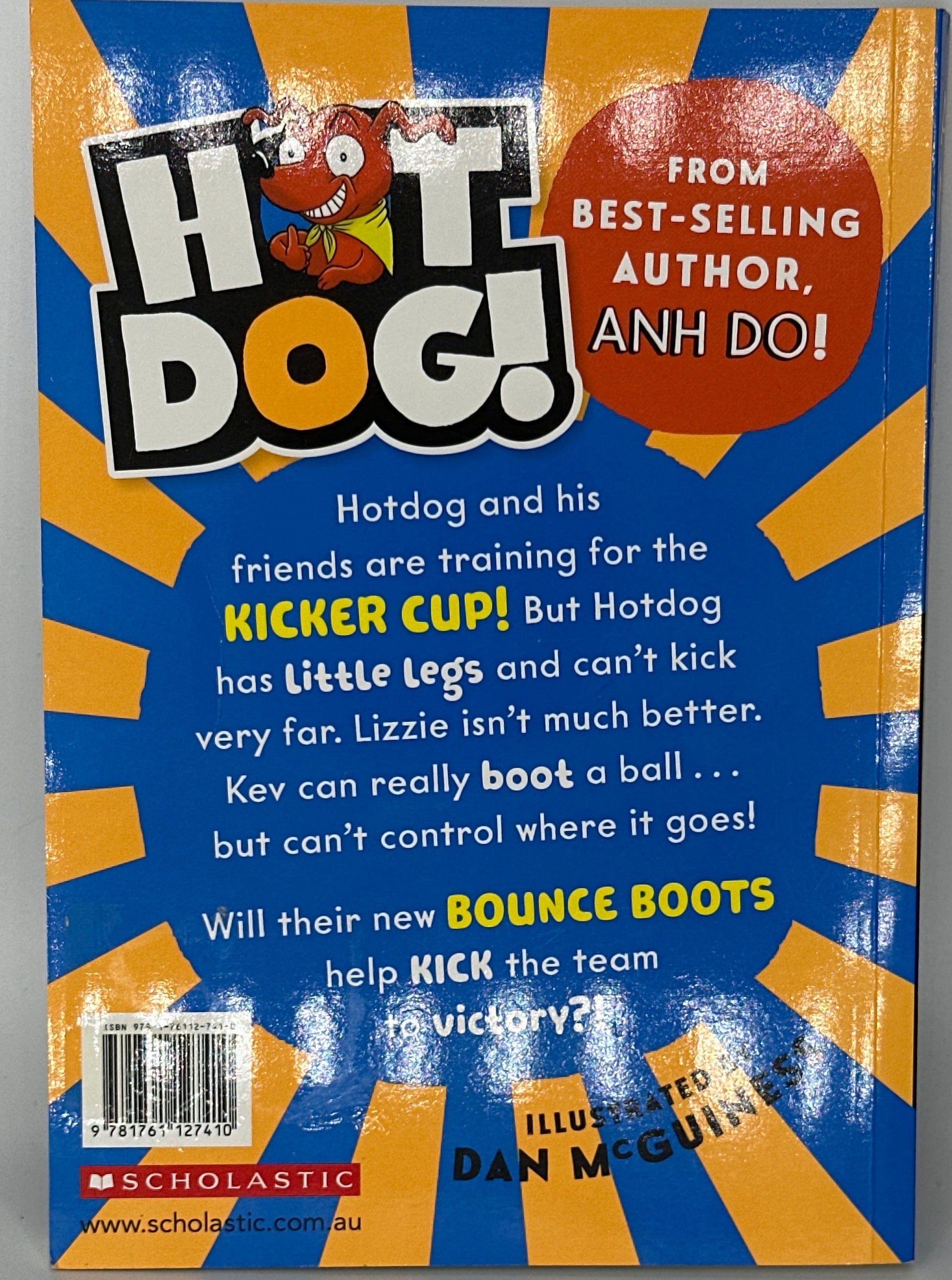 Ahn Do Soccer Time! (Hotdog! 13) back cover used books