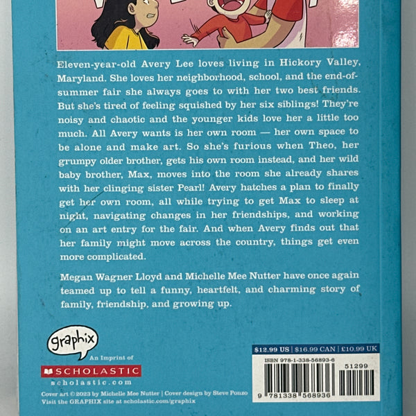 Squished: A Graphic Novel back cover used books