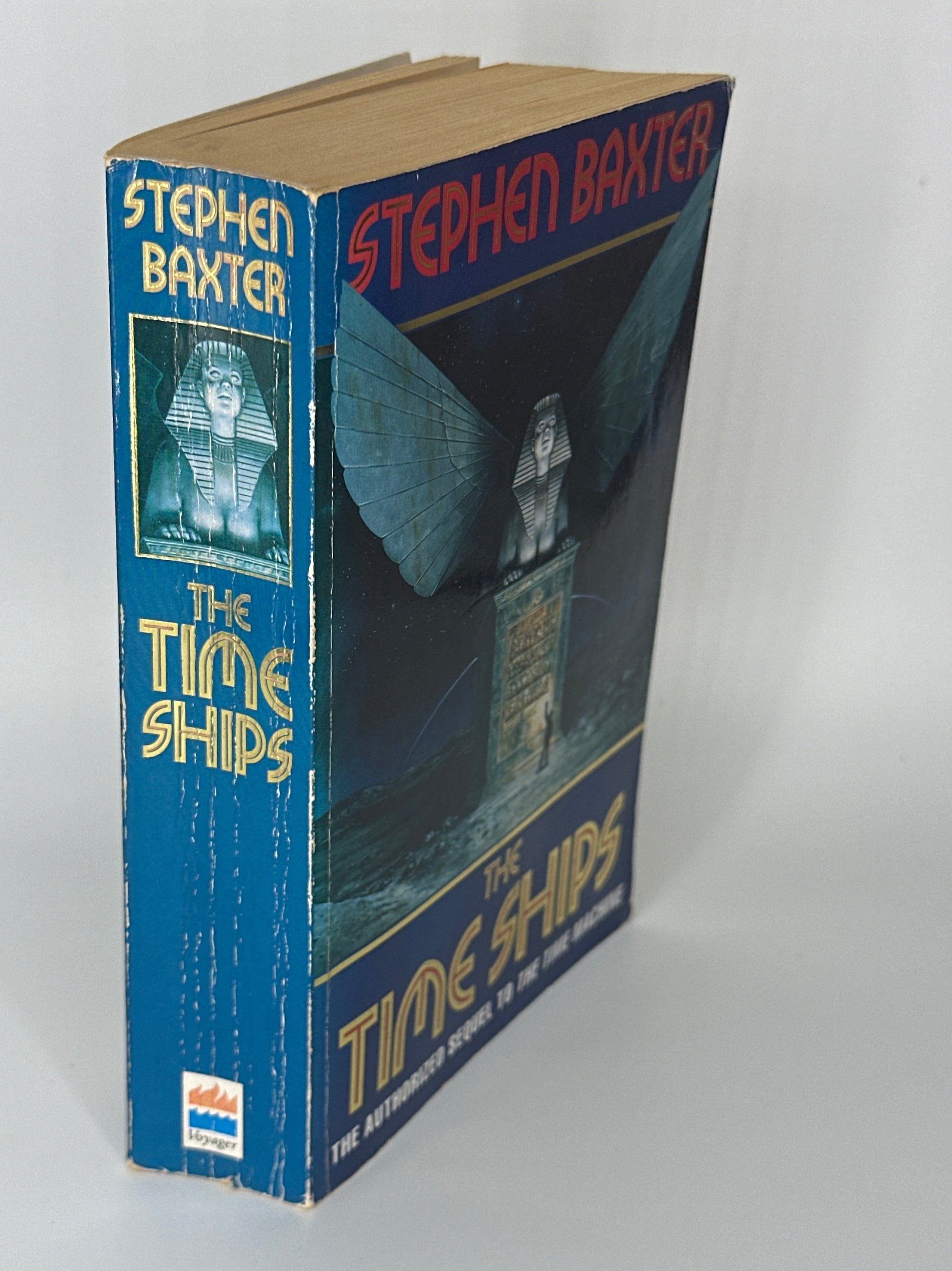 Stephen Baxter Time Ships actual spine used books