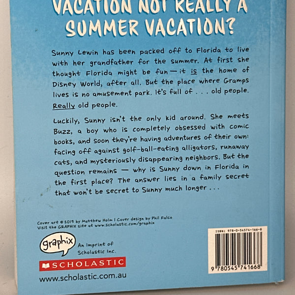 Sunny Side Up: A Graphic Novel (Sunny #1) back cover used books