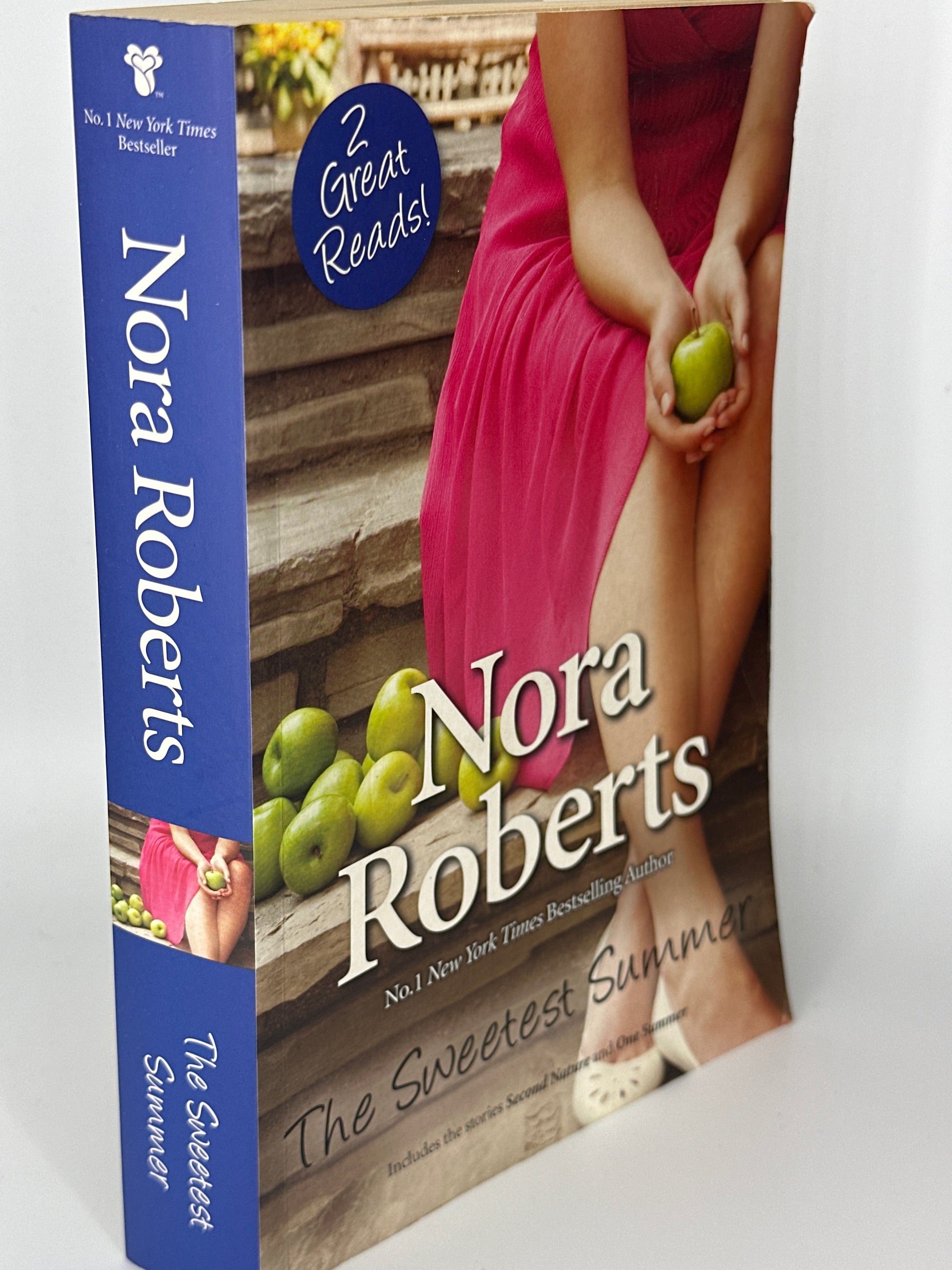 Nora Roberts Sweetest Summer spine used books