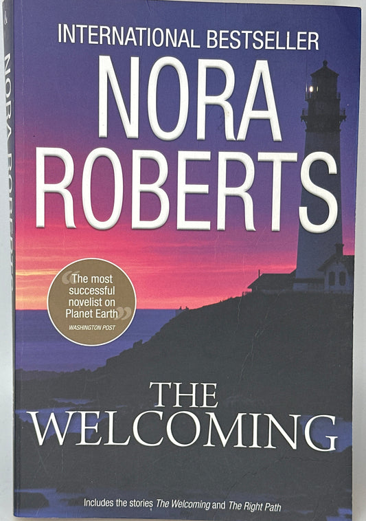 Nora Roberts THE WELCOMING front cover used books