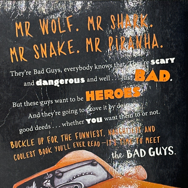 The Bad Guys AARON BLABEY back cover used books