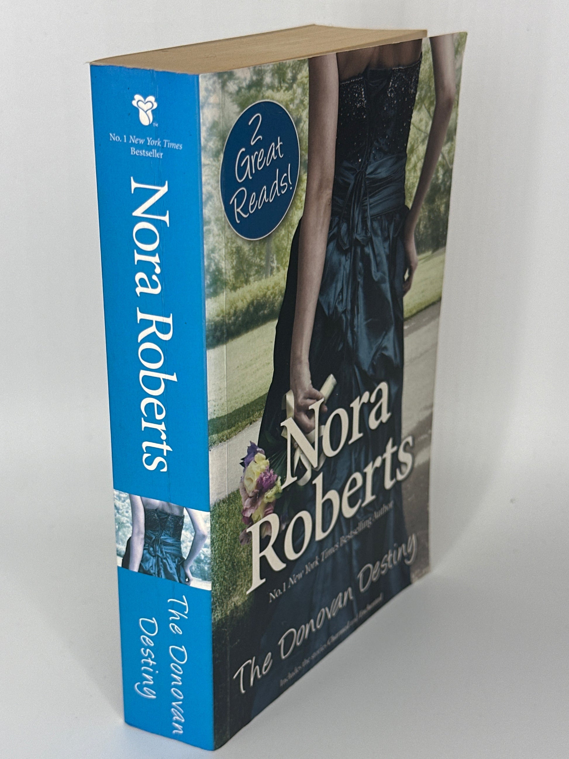 Nora Roberts The Donovan Destiny actual spine used books