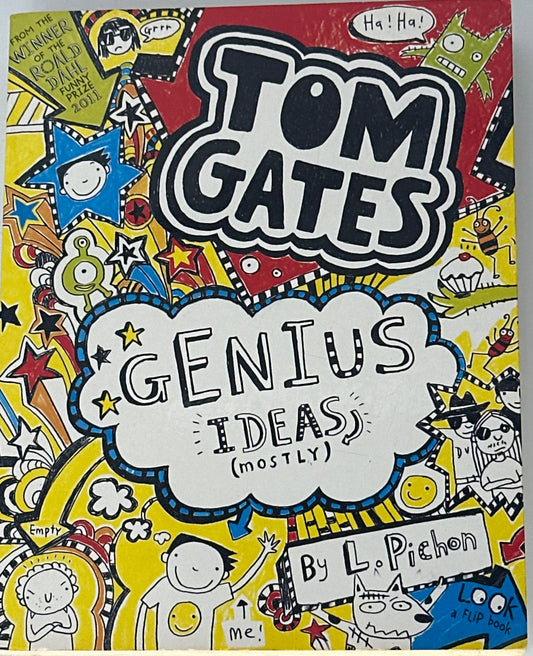 Liz Pichon Tom Gates: Genius Ideas front cover used books